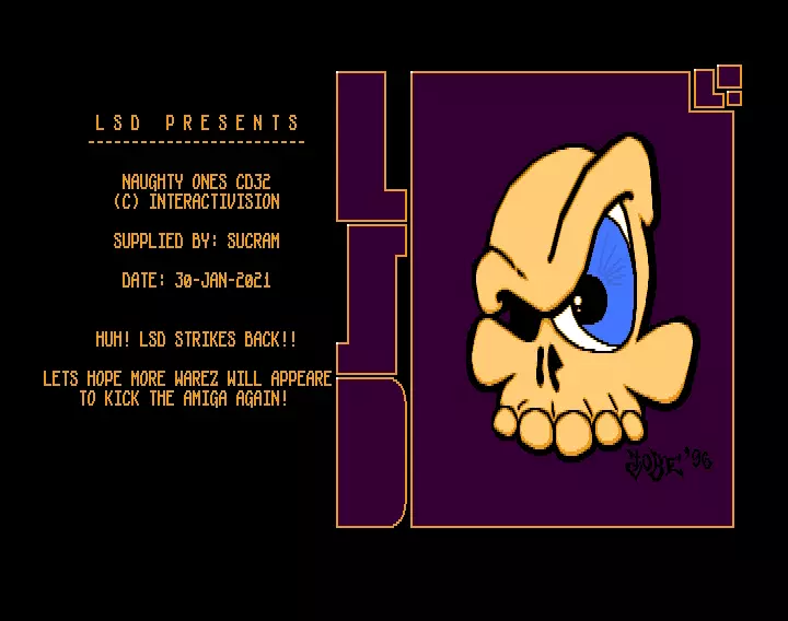Naughty Ones CD32 (2021) by LSD