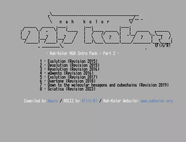 Nah-Kolor AGA intro's Pack #2 (2024) by Nah-Kolor