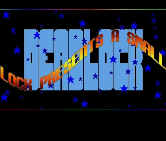 House of Games BBS Intro
