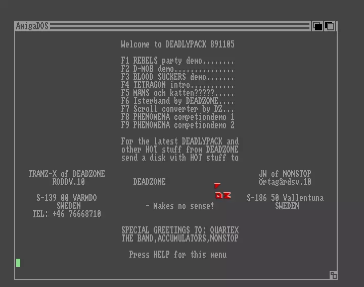 Deadlypack 89-11-05 (1989) by Deadzone