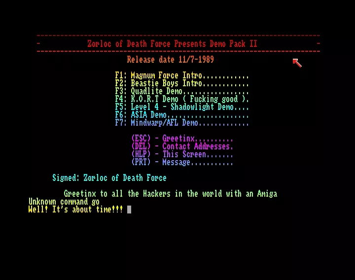 Demo Pack 02 (1989) by Death Force