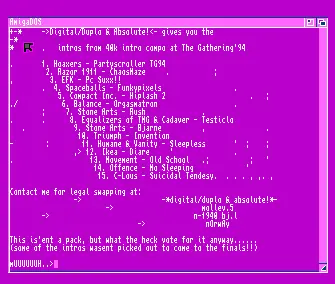 Gathering 1994 Intros