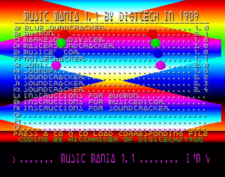 Music Mania 1.1 (1988) by Digitech