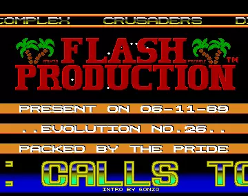 Evolution 026 Intro (1989) by Flash Production