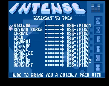 Assembly 1993 Pack (1993) by Intense