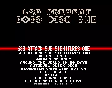 Doc Disk 01 (1989) by LSD