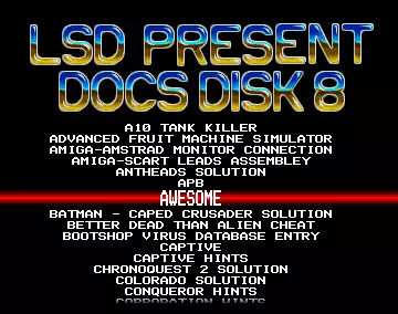 Doc Disk 08 (1989) by LSD
