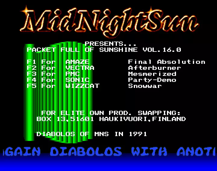 Packet Full of Sunshine 01 (1990) by Midnightsun